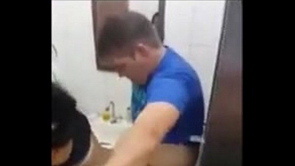 She was aking with bf on call when he was caught fucking by a guy in public  toilet - Relax Porn
